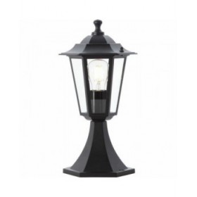 Lampione da Giardino Brilliant Borne Nero