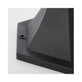 Lampione da Giardino Brilliant Borne Nero