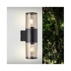 Applique da Parete Brilliant Sergioro Nero 20 W