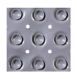 Vaso Elho Terrase 80 Wheels 35 x 78 x 34 cm Bianco