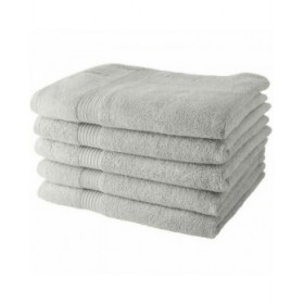 Set di asciugamani TODAY Bianco 5 Pezzi 70 x 130 cm