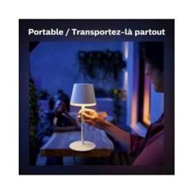 Lampada da tavolo Philips Bianco Metallo 220-240 V