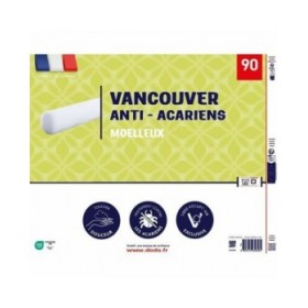 Cuscino DODO Vancouver Bianco 90 cm Antiacari