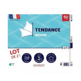 Cuscino DODO Tendance Bianco 50 x 70 cm 2 Unità