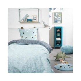Set di copripiumino TODAY Funny 2.2 Azzurro Letto singolo 140 x 200 cm