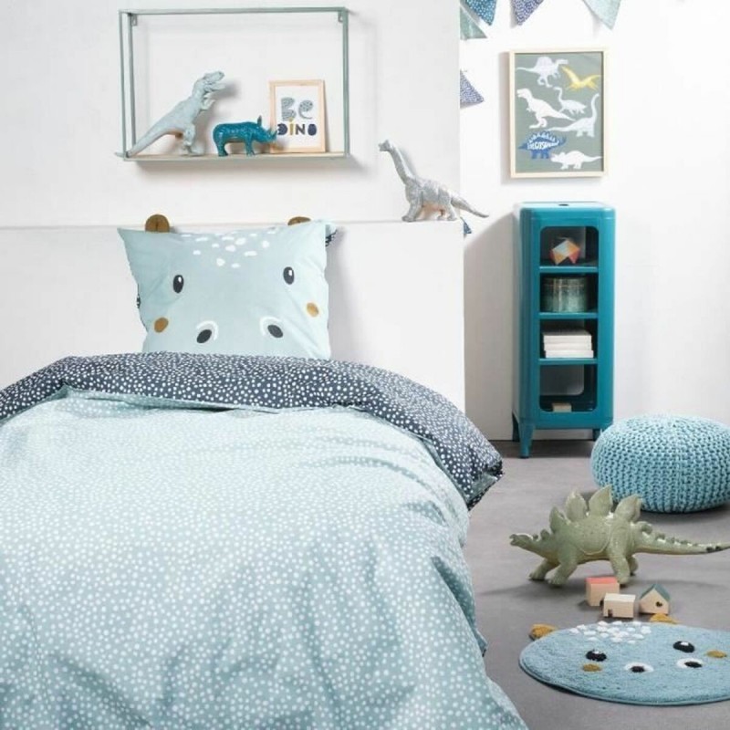 Set di copripiumino TODAY Funny 2.2 Azzurro Letto singolo 140 x 200 cm
