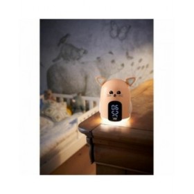 Orologio Sveglia Bigben Salmone Gatto