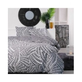 Set di copripiumino TODAY Bianco Nero 260 x 240 cm