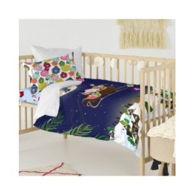Set di copripiumino HappyFriday XMAS Multicolore Culla Neonato 2 Pezzi
