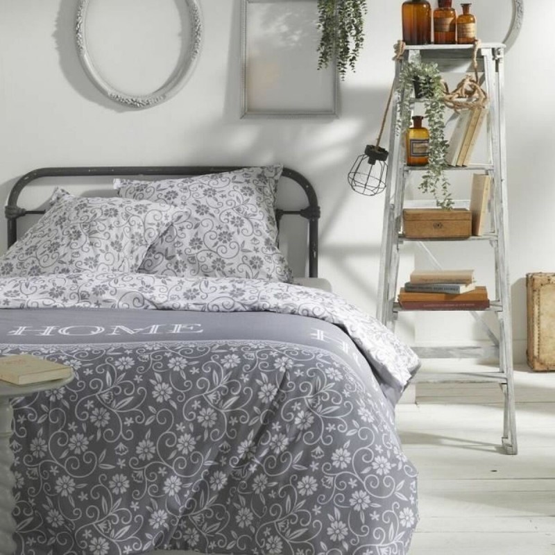 Set di copripiumino TODAY Capucine Grigio 240 x 260 cm