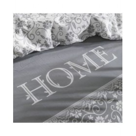 Set di copripiumino TODAY Capucine Grigio 240 x 260 cm