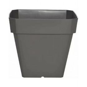Vaso Riviera Grigio Quadrato 40 x 40 cm