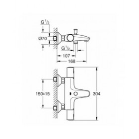 Rubinetto Bimando Grohe Ottone