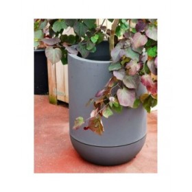 Vaso Riviera Granite D40 Grigio Plastica Ø 40 cm