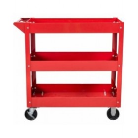Carrello per attrezzi Domac Rosso 3 Mensole