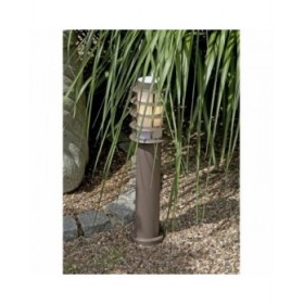 Dissuasore luminoso a LED Brilliant Oskar Marrone 51 cm Metallo 20 W