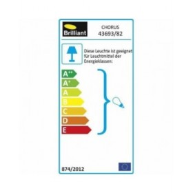 Dissuasore luminoso a LED Brilliant Argentato Acciaio inossidabile