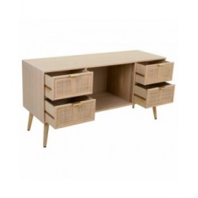 Mobile Aggiuntivo Alexandra House Living Naturale Legno MDF 42 x 60 x 120 cm