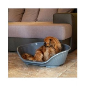 Letto per Cani Ferplast Siesta Deluxe 4 Grigio scuro 61,5 x 45 x 21,5 cm