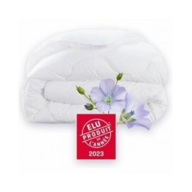 Piumino Letto DODO Champs de Lin Bianco 450 g/m² 220 x 240 cm (Letto matrimoniale)