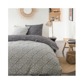 Set di copripiumino TODAY Sunshine 5.3 220 x 240 cm Grigio