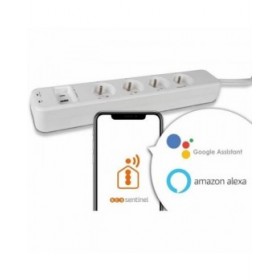 Multipresa con 4 Prese senza Interruttore SCS SENTINEL SmartPlug 240 V