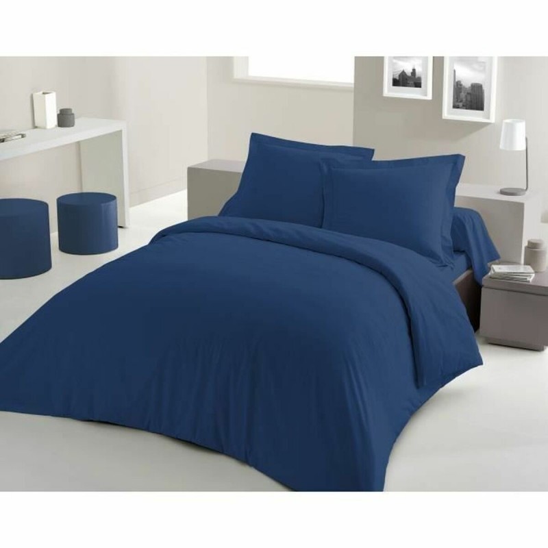 Set di copripiumino Lovely Home Blu scuro 240 x 260 cm