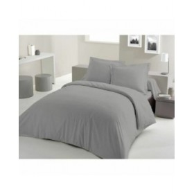 Set di copripiumino Lovely Home Grigio Grigio chiaro 220 x 240 cm