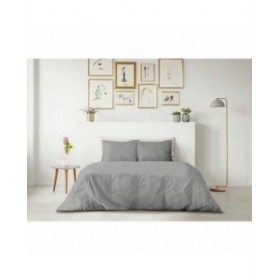 Set di copripiumino Lovely Home Grigio Grigio chiaro 220 x 240 cm