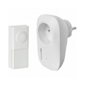 Campanello Senza Fili con Pulsante SCS SENTINEL EcoBell 100 100 m