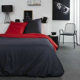 Copripiumino TODAY Alix Rosso Grigio scuro 240 x 260 cm