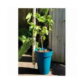 Vaso Riss 53 cm Azzurro Plastica