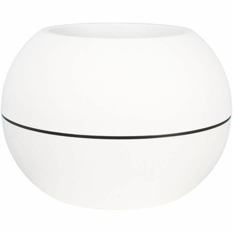 Vaso Riss RIV3580798142023 Bianco Plastica Rotondo