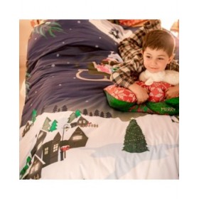 Set di copripiumino HappyFriday XMAS Multicolore Singolo 2 Pezzi