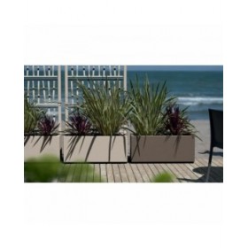 Vaso Starwax Bianco Rettangolare 80 cm