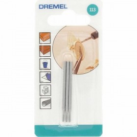 Fresa Dremel 113 Cilindrica Ø 1,6 mm (3 Unità)
