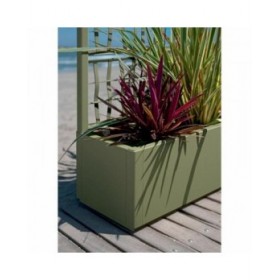 Vaso Starwax Bianco Rettangolare 80 cm