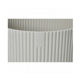 Vaso Elgato Bianco Ø 30 cm Plastica Rotondo Moderno