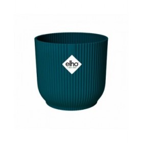 Vaso Elho Azzurro Ø 30 cm deep blue Plastica Rotondo Moderno