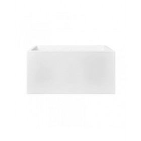 Vaso Elho 59 x 30 x 29 cm Bianco Plastica Rettangolare Moderno