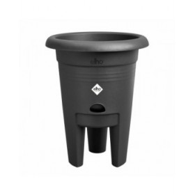 Vaso Elho Nero Ø 33 cm Plastica Rotondo