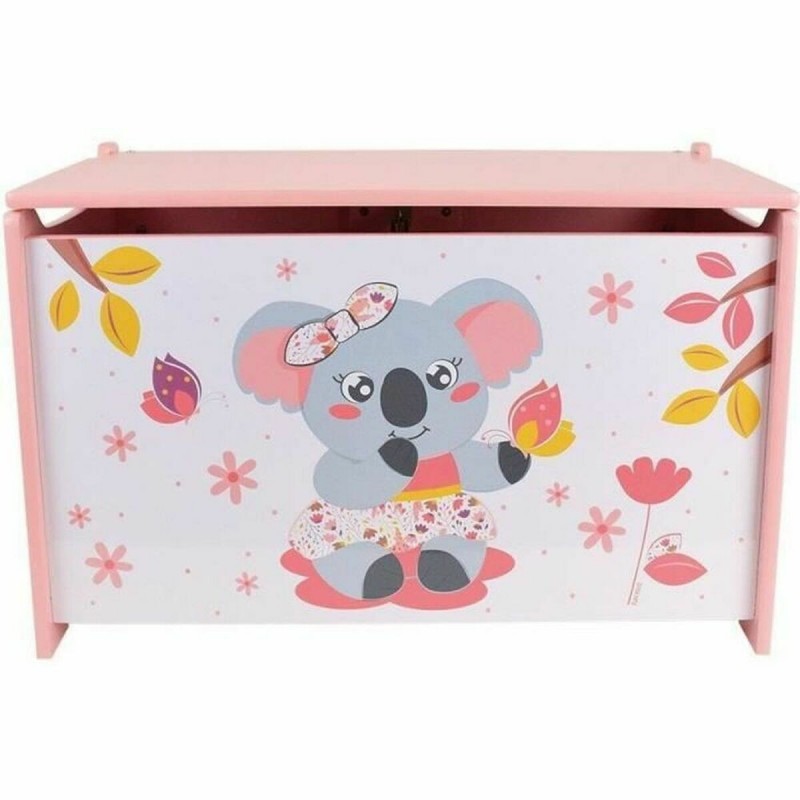Baule Fun House CALLY MIMI KOALA Rosa Legno 40 x 58 x 36 cm