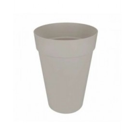Vaso Elho Grigio polipropilene Plastica Rotondo
