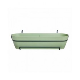 Vaso Elho Verde 70 x 17,7 cm Plastica Quadrato Moderno