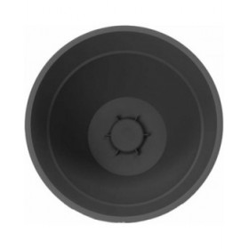 Vaso EDA Grigio Ø 52 cm Grigio scuro Plastica Rotondo Moderno