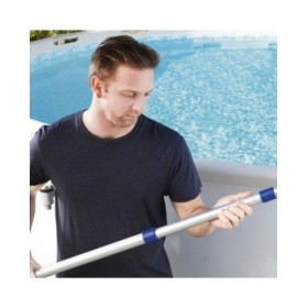Bestway Asta Alluminio Telescopica per Piscina 360 cm Giardino 58279