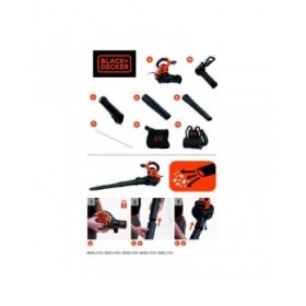 Soffiatore Black & Decker BEBLV260-QS