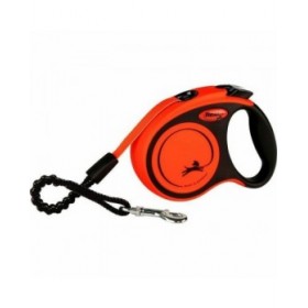 Guinzaglio per Cani Flexi XTREME Nero Arancio 3 m