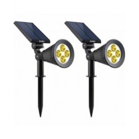 Lampada Lumi Garden Nero 5 V 250 Lm (2 Unità)