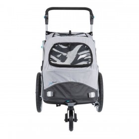 Rimorchio per animali domestici Trixie Grigio 63 x 95 x 90 cm Bicicletta